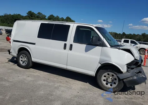 2012 Chevrolet Express G1500 z USA, uszkodzony, nr VIN 1GCSGAF48C1187491